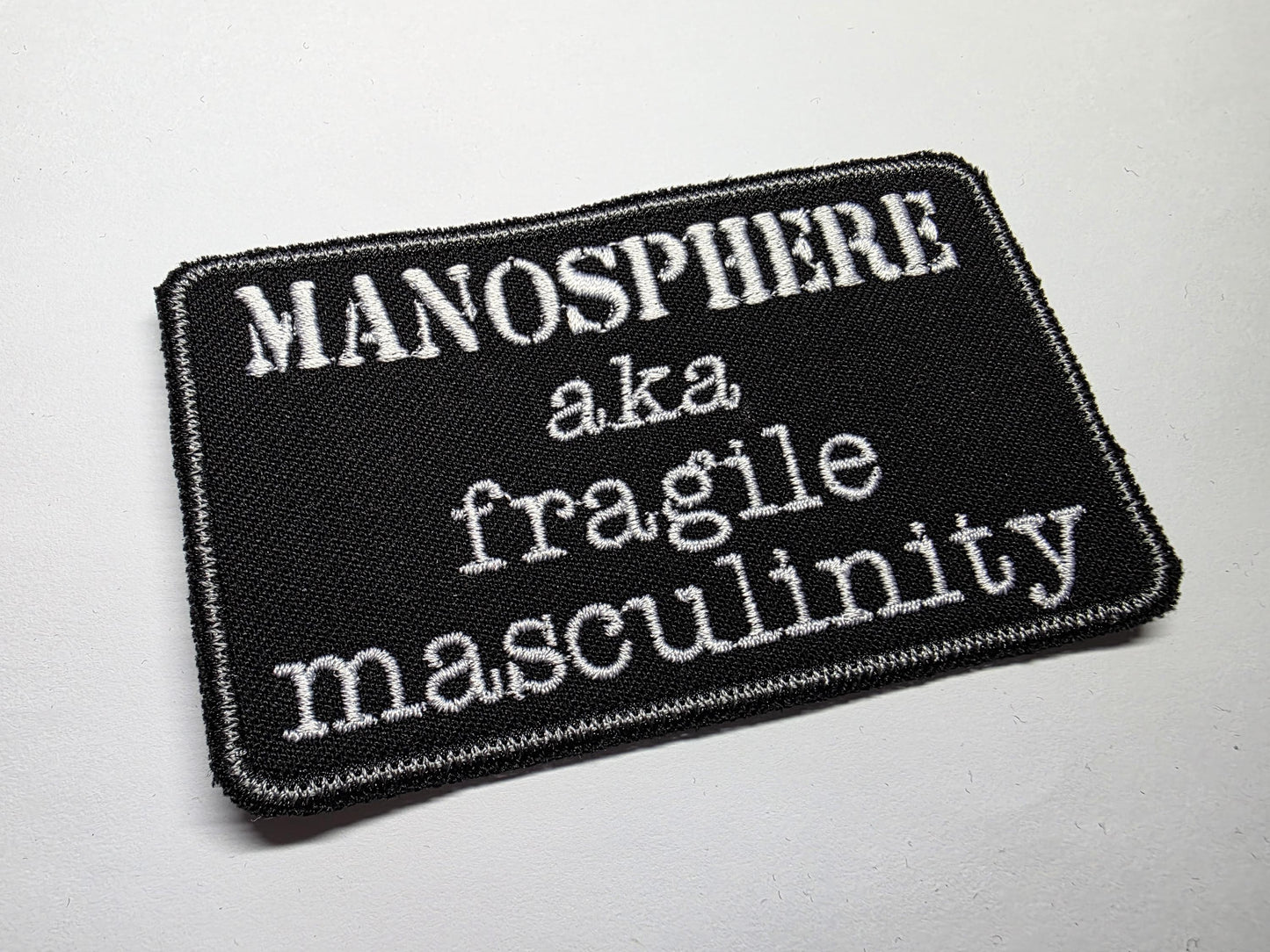 Anti-Misogyny Embroidered Patch Patriarchy Feminist Women Safety