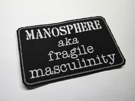 Anti-Misogyny Embroidered Patch Patriarchy Feminist Women Safety