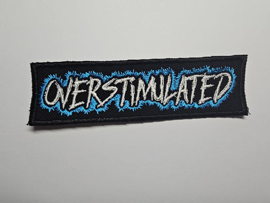 Overstimulated Introvert Neurodiverse Personal Space Embroidered Patch