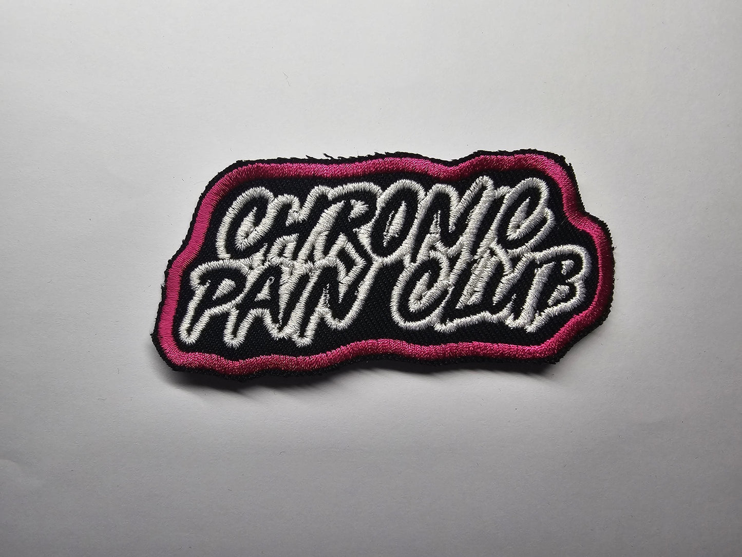 Chronic Pain Club Embroidered Patch