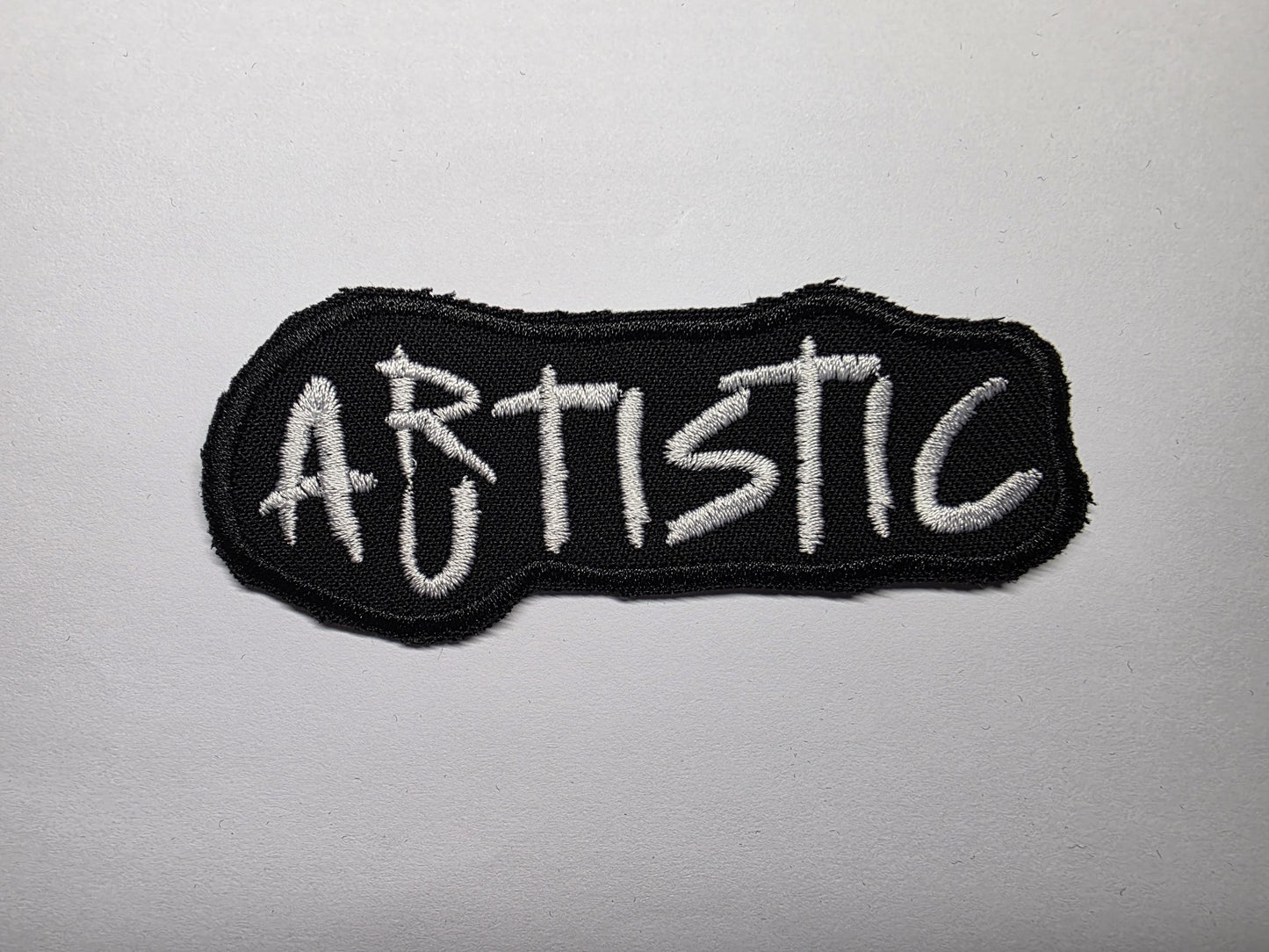 Autistic Artistic Creative Embroidered Patch