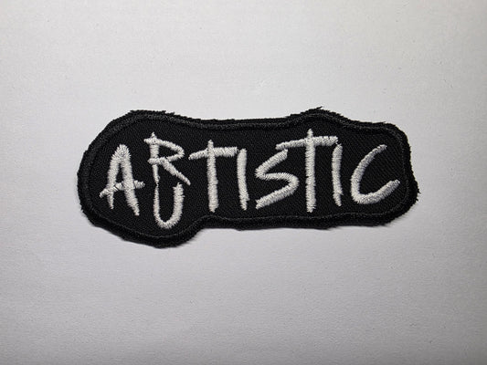 Autistic Artistic Creative Embroidered Patch