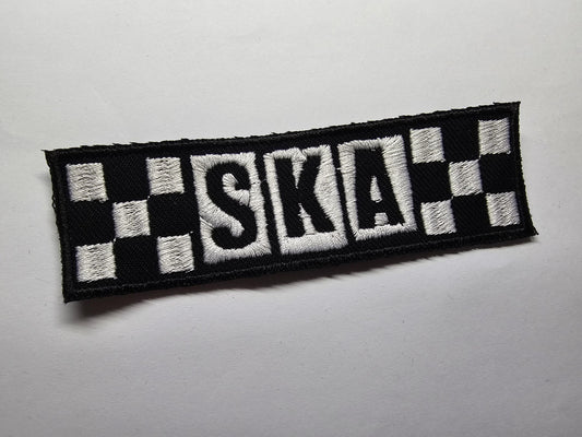 Ska Embroidered Patch Punk