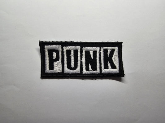 Punk Embroidered Patch