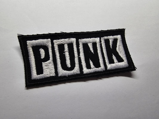 Punk Embroidered Patch