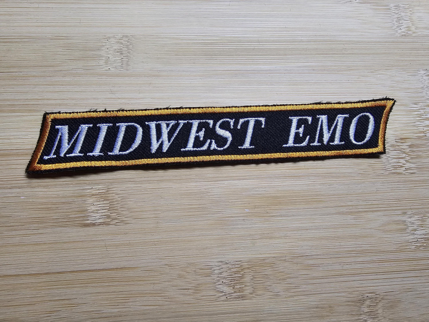 Midwest Emo Embroidered Patch