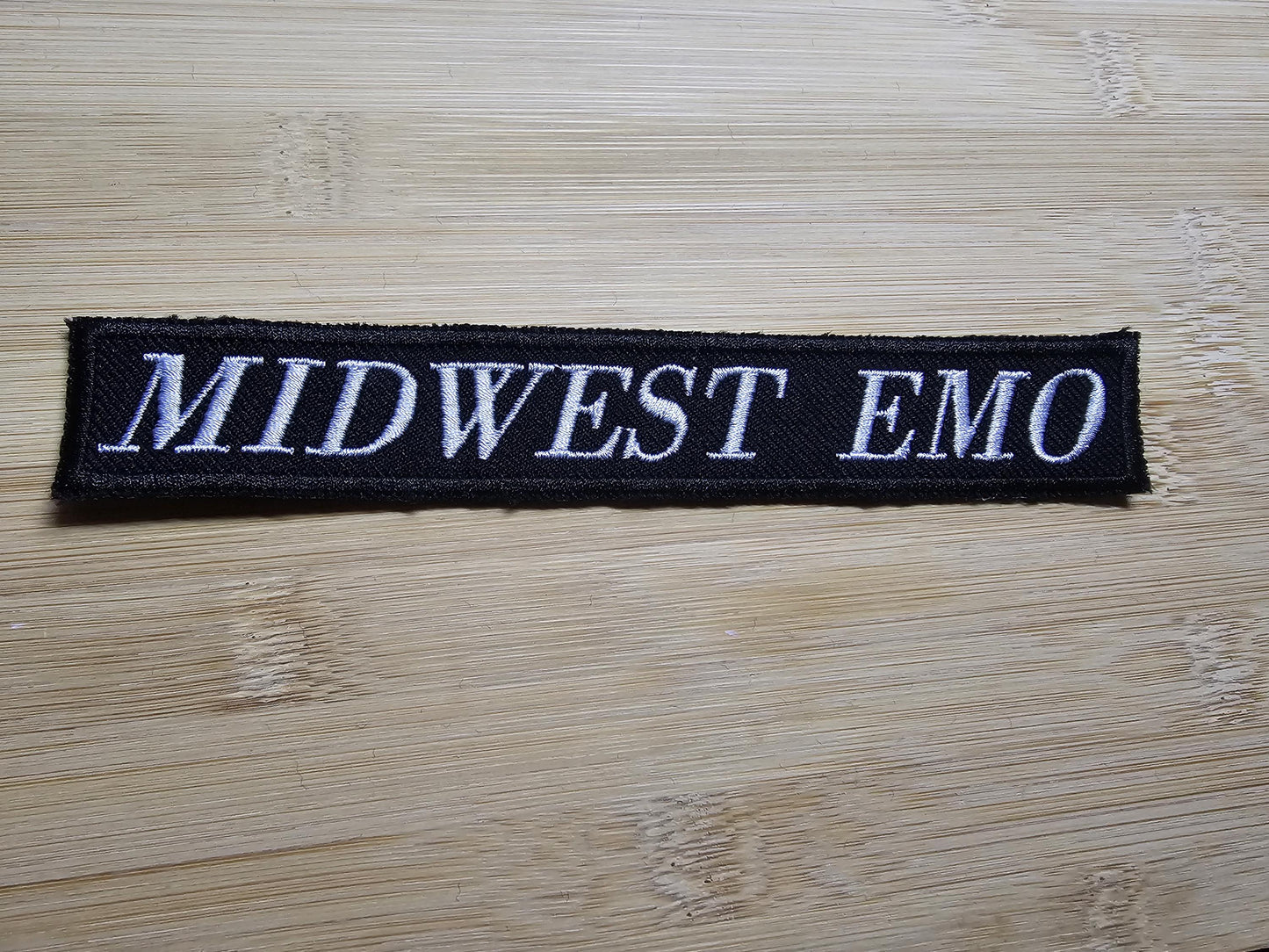 Midwest Emo Embroidered Patch