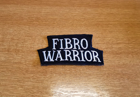 Fibro Warrior Fibromyalgia Awareness Patch Disabled Fighter Chronic Pain Invisible Illness Disability