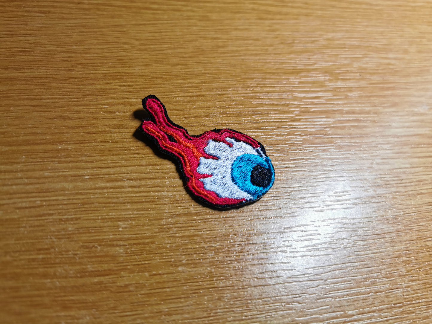 Creepy Eyeball Patch Embroidered Art