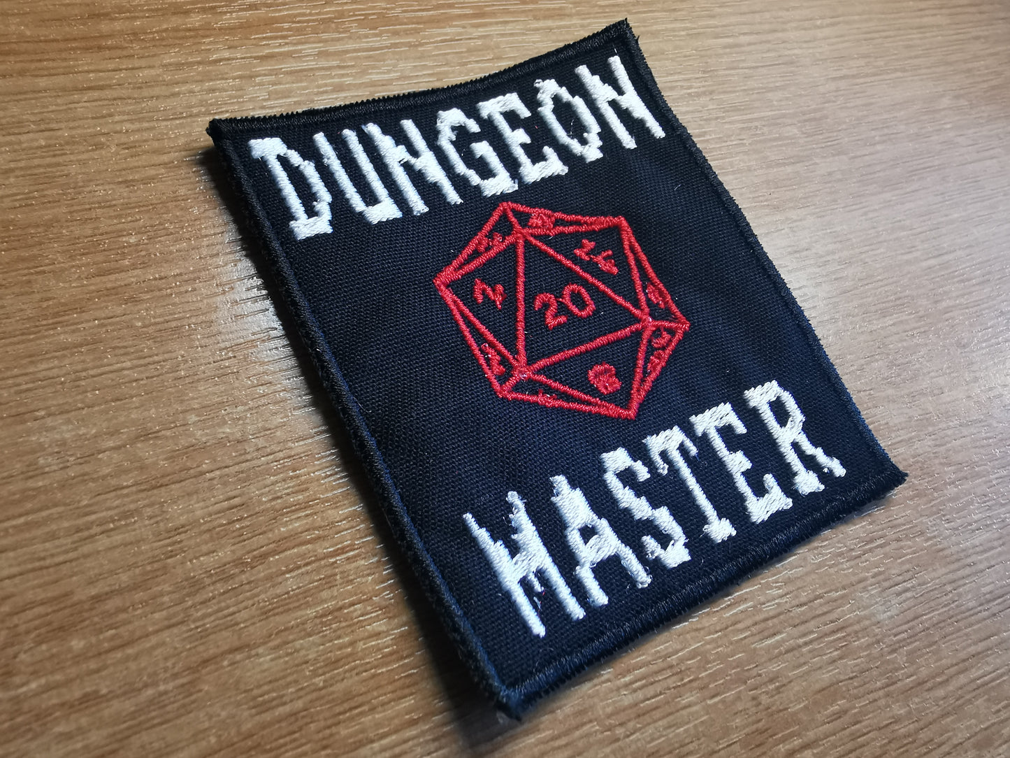 Dungeon Master RPG Embroidered Patch