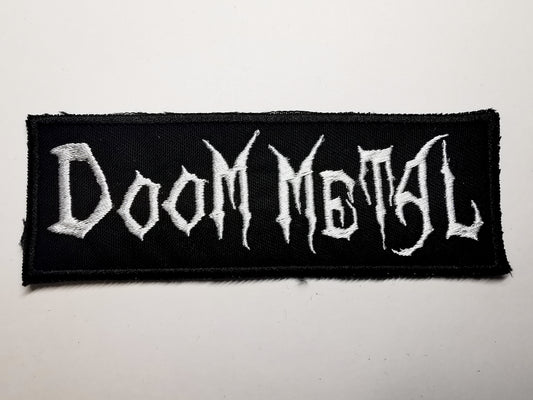 Doom Metal Embroidered Patch Spirit Adrift, My Dying Bride, Trees of Eternity, Pallbearer fan patches