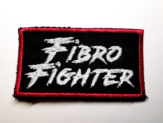 Fibromyalgia Embroidered Patch Fibro Fighter Gift