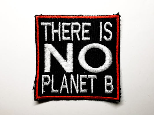 There is No Planet B Environmental Embroidered Patch