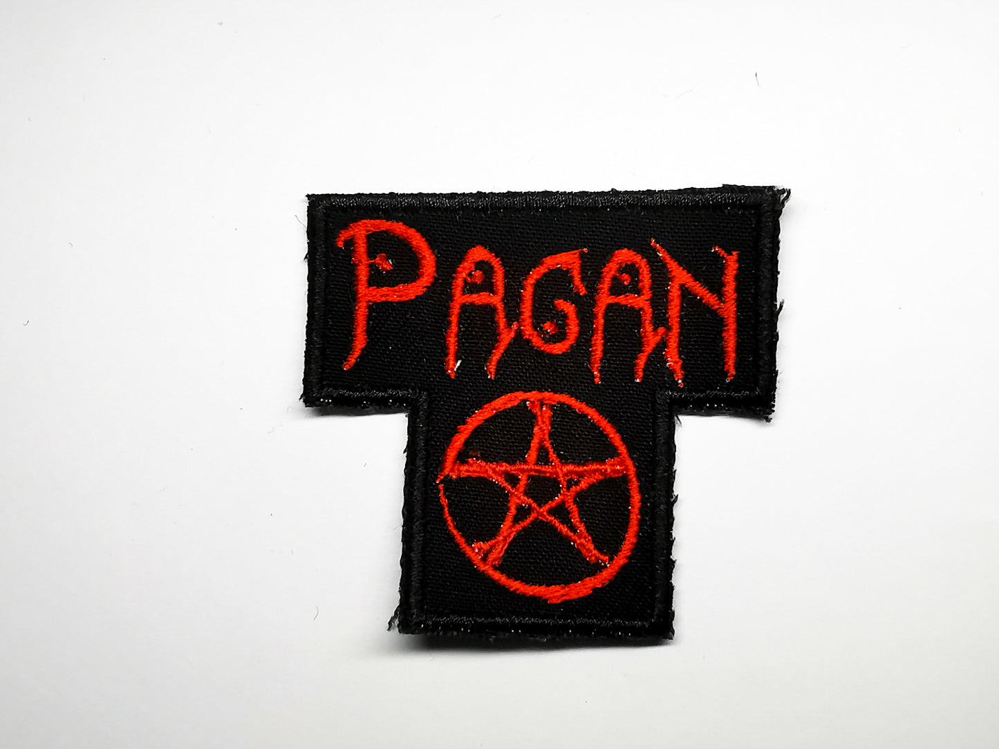 Pagan and Pentagram Embroidered Patch