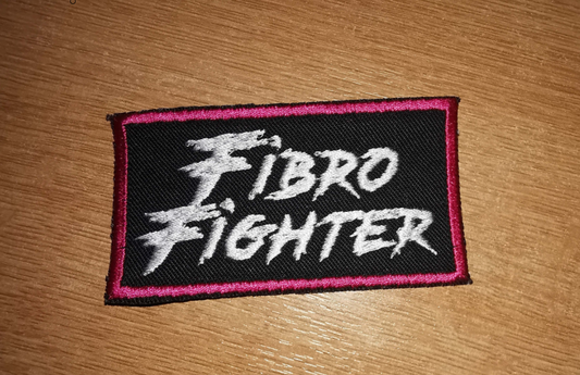 Fibromyalgia Embroidered Patch Fibro Fighter Gift