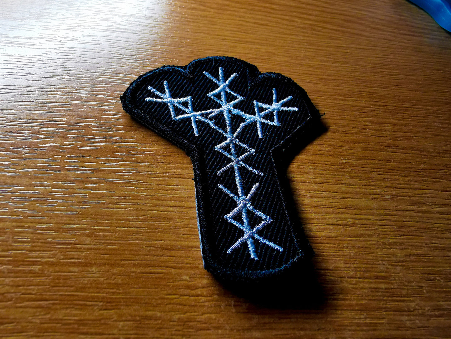 Protection Bindrunes and Algeiz Rune Viking Patch Iron On Embroidered Norse Heathenry Bind Runes