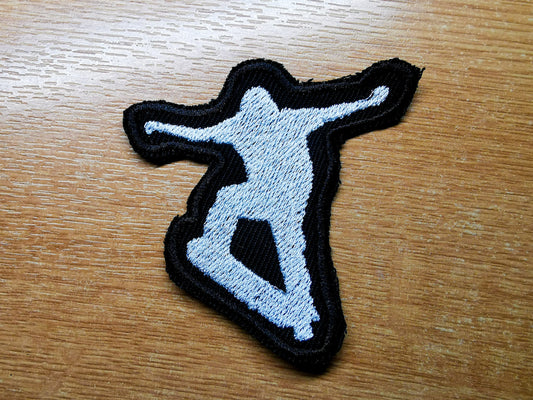 Skateboarding Patch Embroidered Skater Extreme Sport Skating Trick