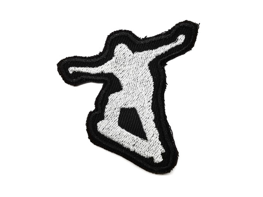 Skateboarding Patch Embroidered Skater Extreme Sport Skating Trick