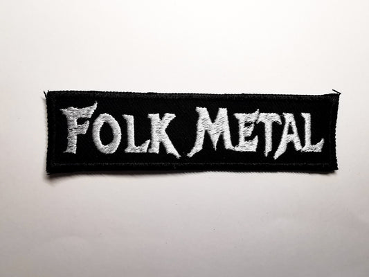 Folk Metal Embroidered Patch Alestorm Eluveitie Finntroll Korpiklaani Tyr Ensiferum Skalmold for Battlejackets