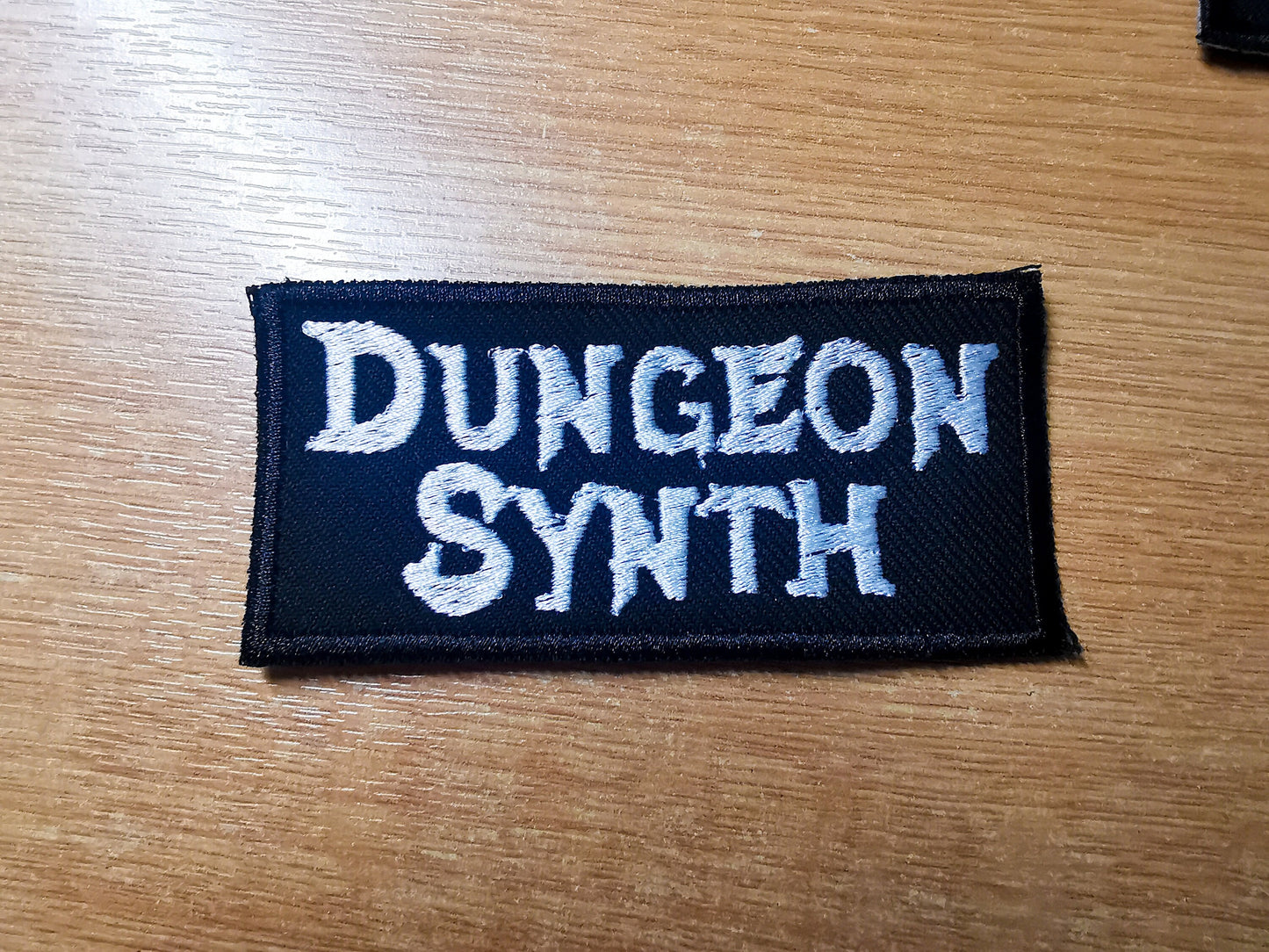 Dungeon Synth Embroidered Patch Ambient Summoning Caladan Brood Synth Black Metal Atmospheric