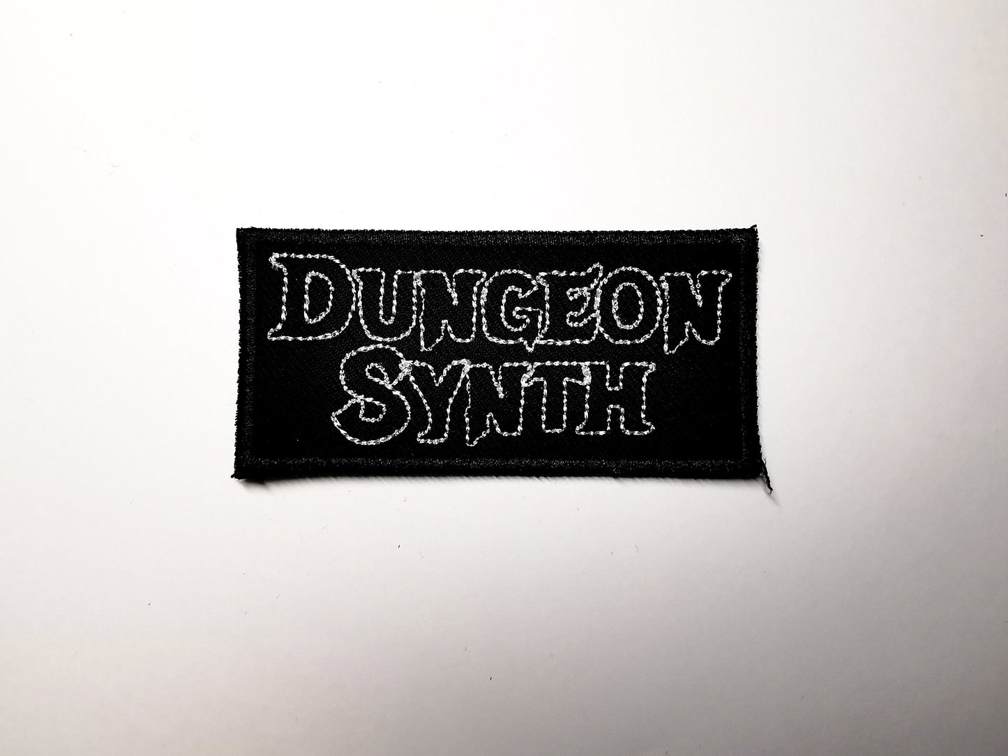 Dungeon Synth Outlines Embroidered Patch Ambient Summoning Caladan Brood Synth Black Metal Atmospheric