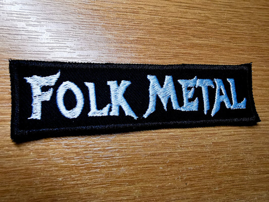 Folk Metal Embroidered Patch Alestorm Eluveitie Finntroll Korpiklaani Tyr Ensiferum Skalmold for Battlejackets