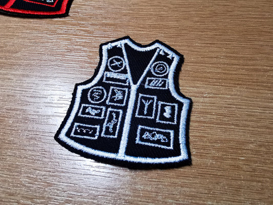 Battle Jacket Embroidered Patch Jacket Parody Death Metal Black Metal Patch Thrash Metal Viking