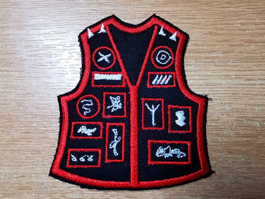 Battle Jacket Embroidered Patch Jacket Parody Death Metal Black Metal Patch Thrash Metal Viking