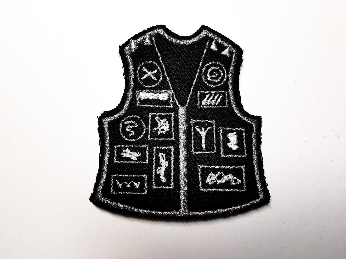 Battle Jacket Embroidered Patch Jacket Parody Death Metal Black Metal Patch Thrash Metal Viking
