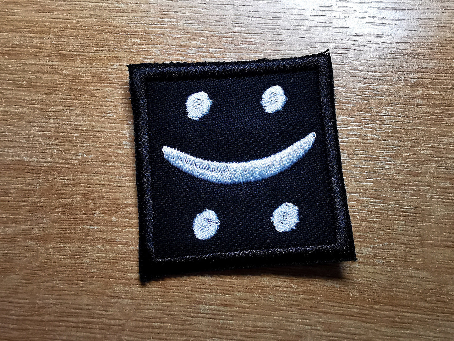 Bipolar Disorder Iron On Embroidered Patch Subtle Symbol for Disability and Mental Health Awareness