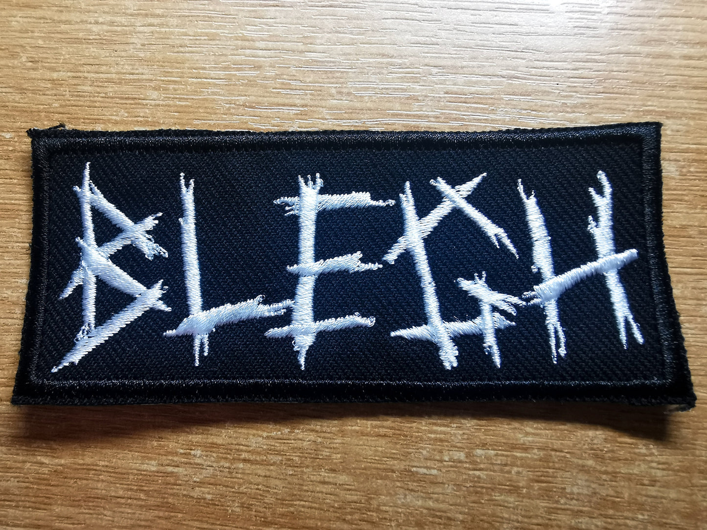 Blegh Metalcore Embroidered Patch Metal Breakdown Emo