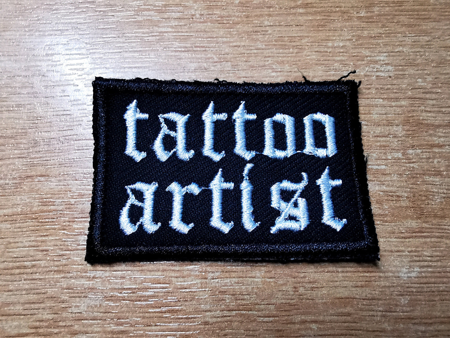Tattoo Artist Embroidered Patch