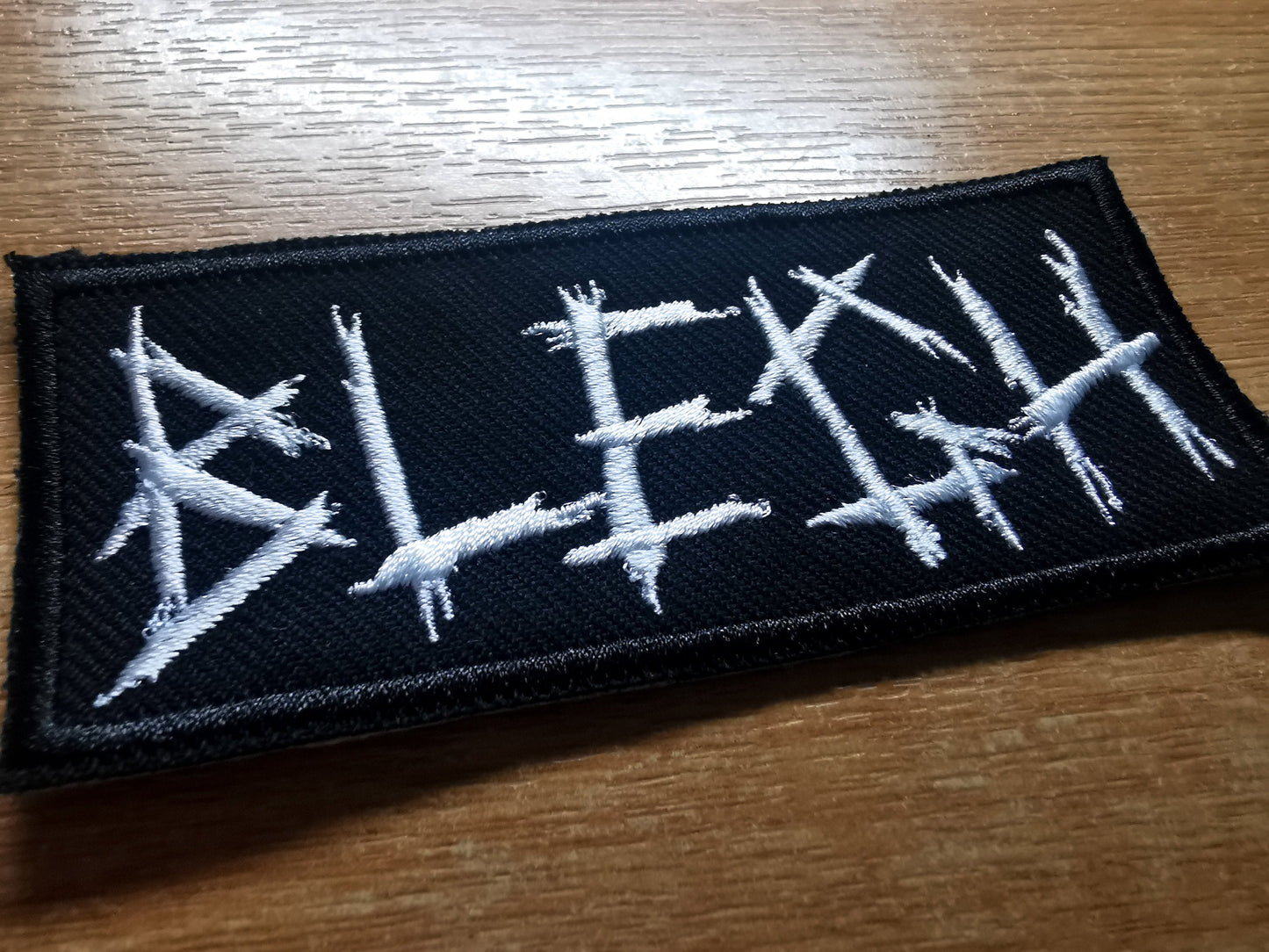Blegh Metalcore Embroidered Patch Metal Breakdown Emo