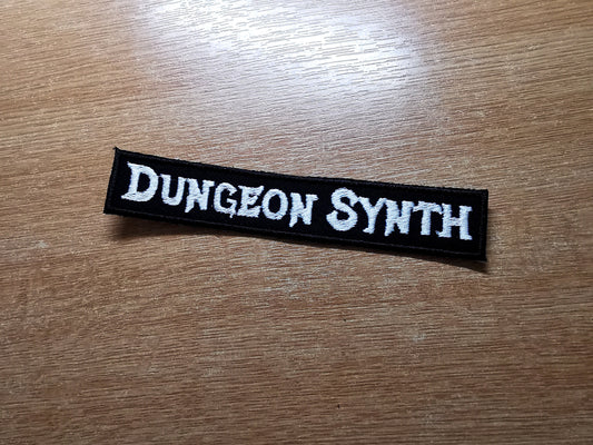 Dungeon Synth Embroidered Patch Ambient Summoning Caladan Brood Synth Black Metal Atmospheric