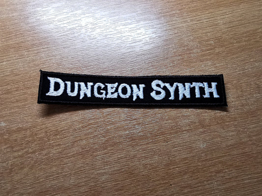 Dungeon Synth Embroidered Patch Ambient Summoning Caladan Brood Synth Black Metal Atmospheric