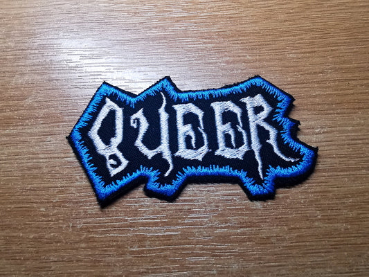 Queer Gothic LGBTQ+ Iron On Patch Pride Embroidered Patches