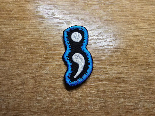 Semi Colon Patch Small Gap filler for mental health awareness and solidarity