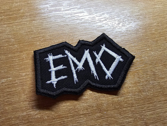 Emo Embroidered Patch Pop Punk Metalcore 00s Culture Throwback