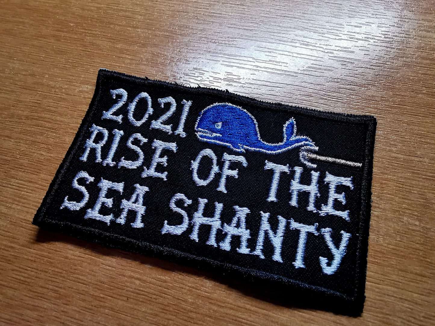 Sea Shanty Embroidered Patch Commemorative Rise of the Sea Shanty 2021