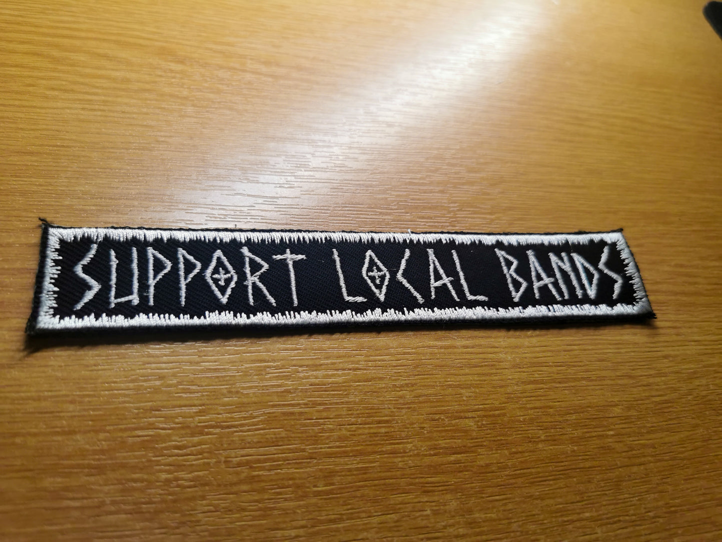 Support Local Bands Embroidered Patch