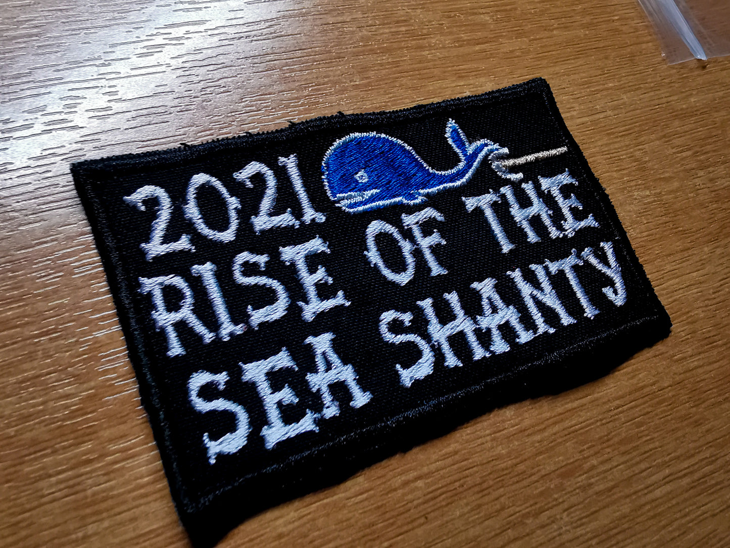 Sea Shanty Embroidered Patch Commemorative Rise of the Sea Shanty 2021