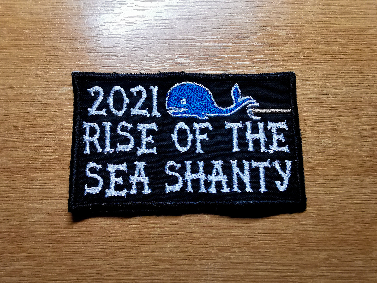 Sea Shanty Embroidered Patch Commemorative Rise of the Sea Shanty 2021