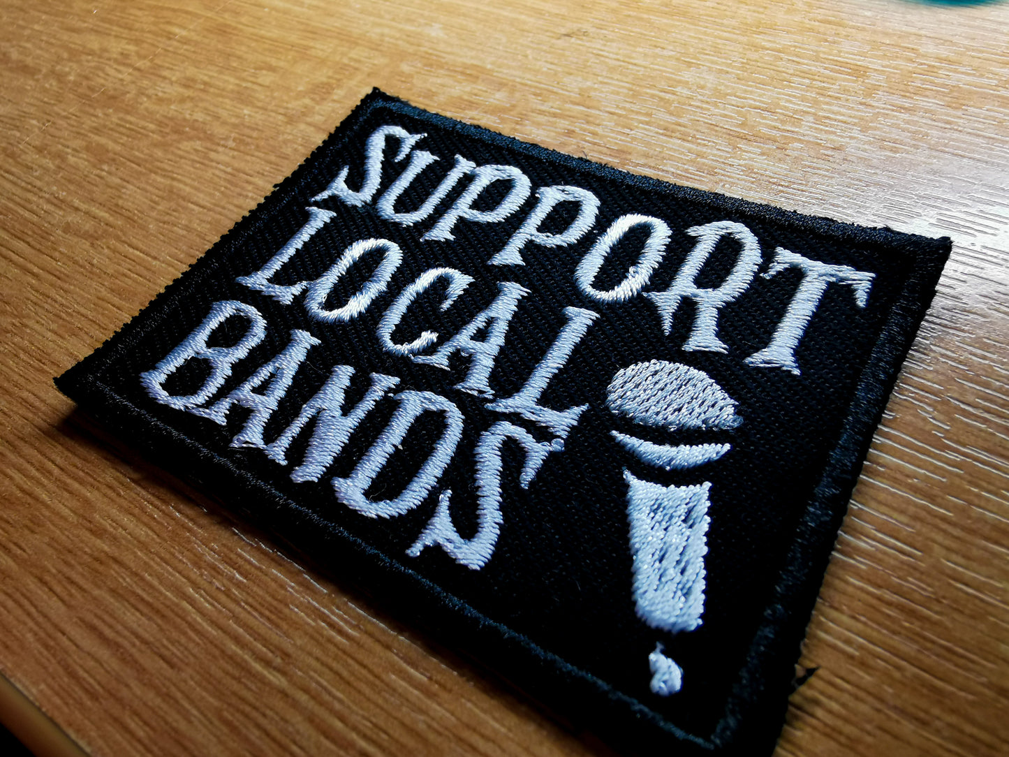 Support Local Bands Embroidered Patch